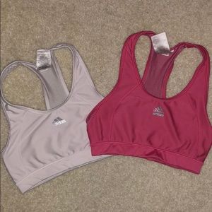 Adidas TechFit Sport Bras Bundle of 2